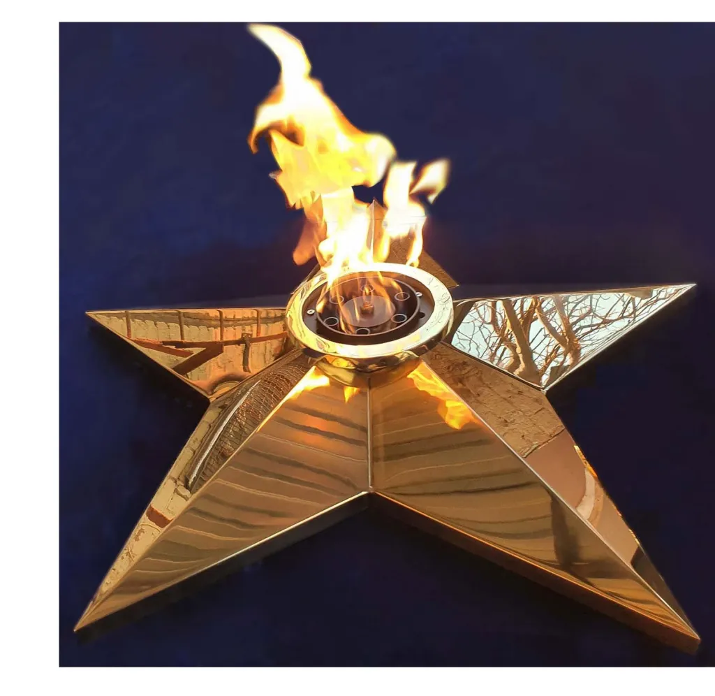 Вечный огонь монтаж и реконструкция в Калининграде 