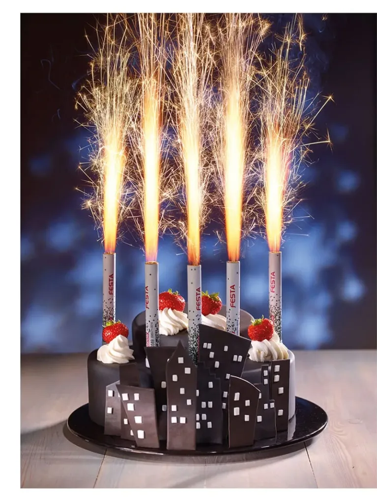 Фейерверки фонтаны для торта купить в Калининграде магазин пиротехники доставка