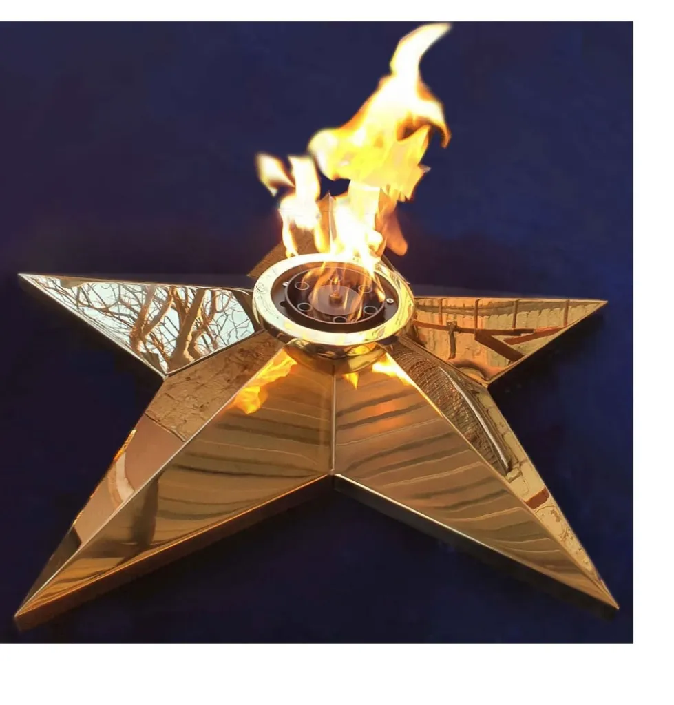 Вечный огонь - высококачественная нержавеющая сталь Калининград 